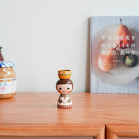 Kiezakka 木繪雜貨 Small Animal Deco - Coffee KZ11