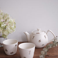 Tobe-ware Mochi Collection Teapot & Teacup