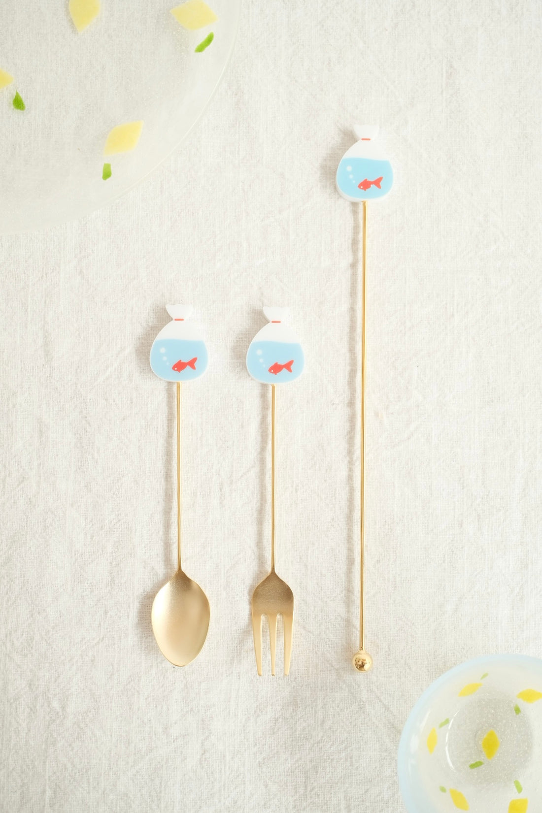 Summer Festival Cutlery Collection- Goldfish