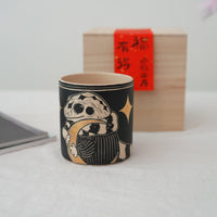 Shirogarasu Studio Chinese Zodiac Limited Edition - Snake Cup with Stars