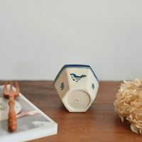 Shinko Nakanishi 中西申幸 Bird Hexagonal Free Cup SN07