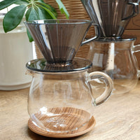 KINTO SCS Plastic Brewer Clear Grey