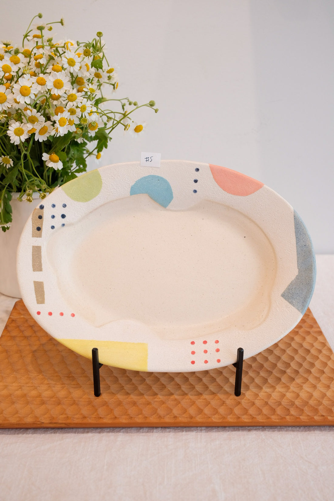 Hacorie 石丸和美 Oval Plate - Geometry HC07