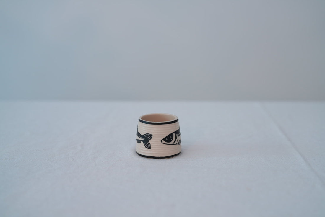 Shirogarasu Studio Sardine  Espresso Cup