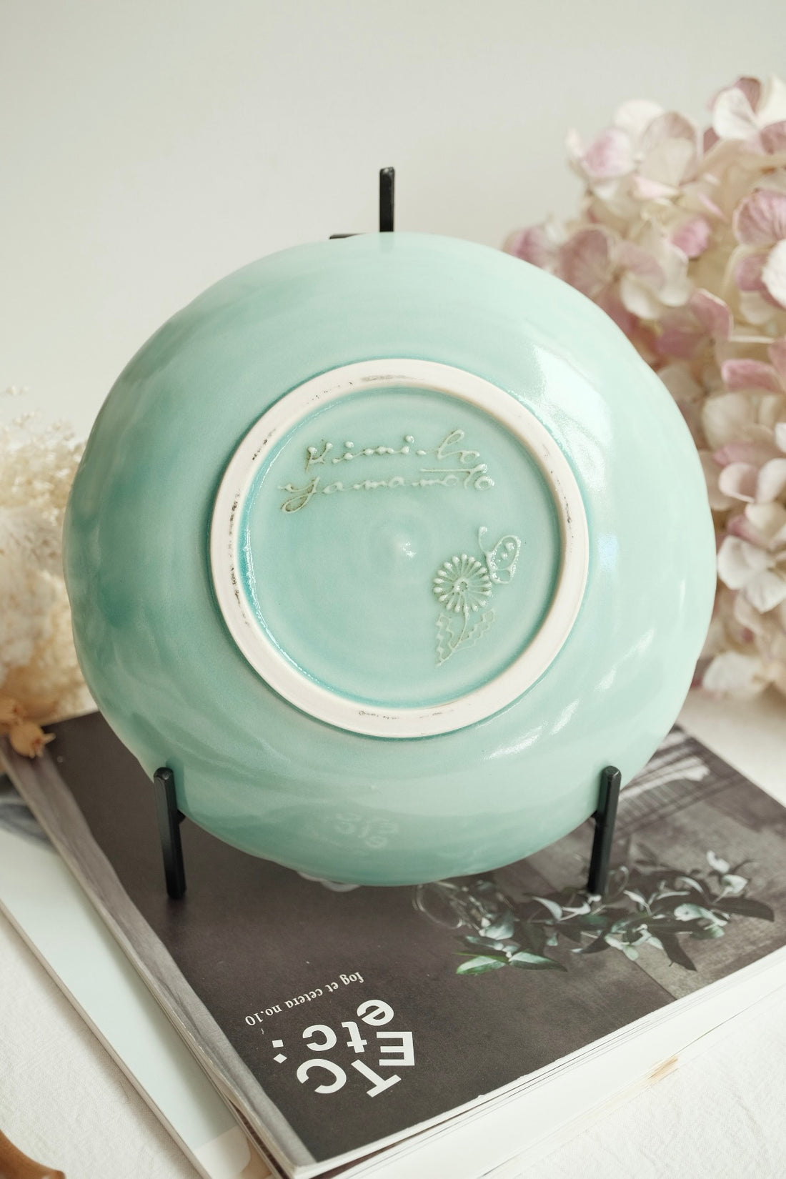 Kimiko Yamamoto 山本貴美子 - 16.5cm Round Plate KY06