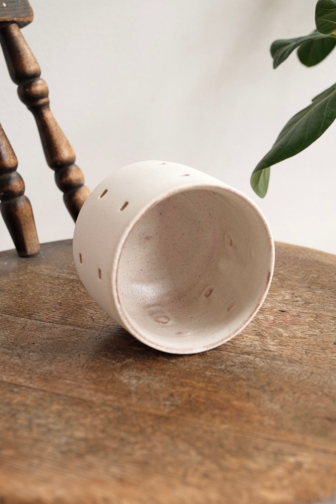 Forest Seed Pottery Ceramic Clay House Tea Cup small