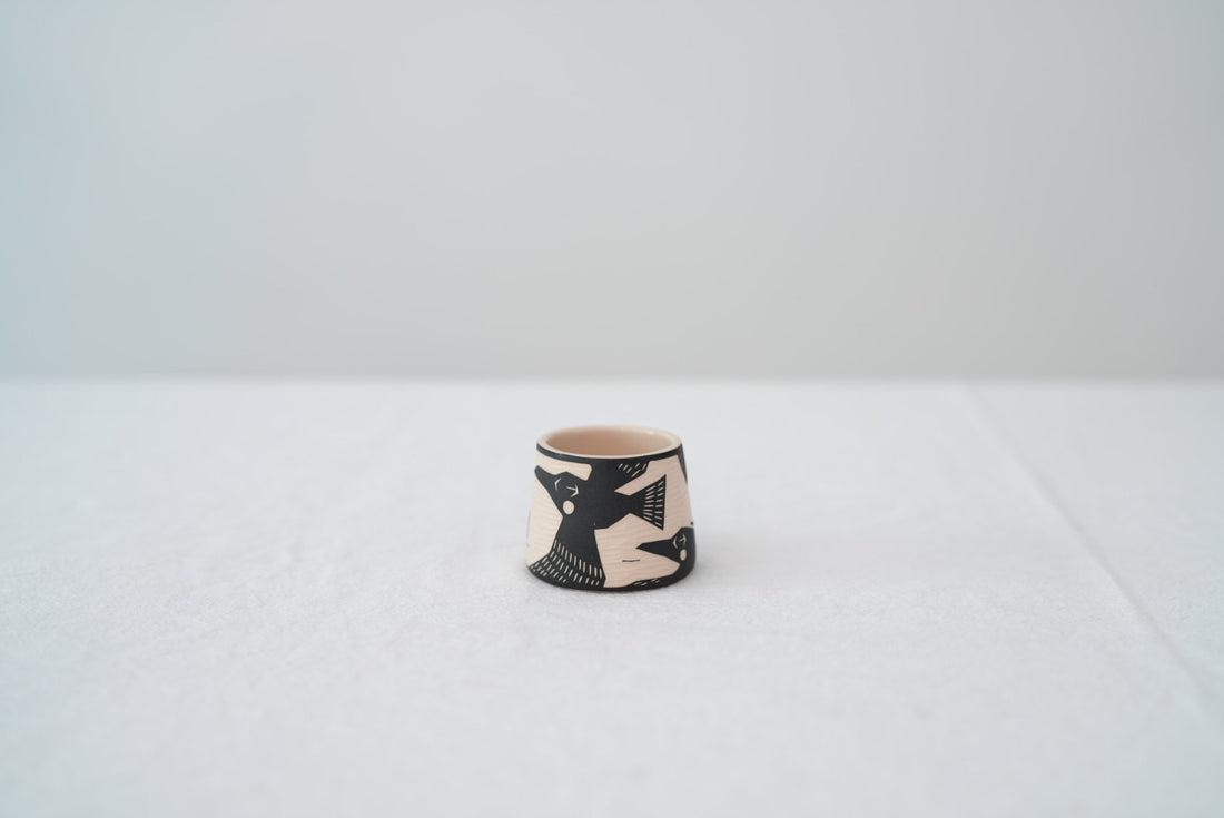 Shirogarasu Studio Bird Espresso Cup