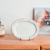 Satomi Motohashi 本橋里美 Oval Plate SM08