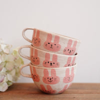 Tomotaro 岡村友太郎 - Rabbit Round Mug