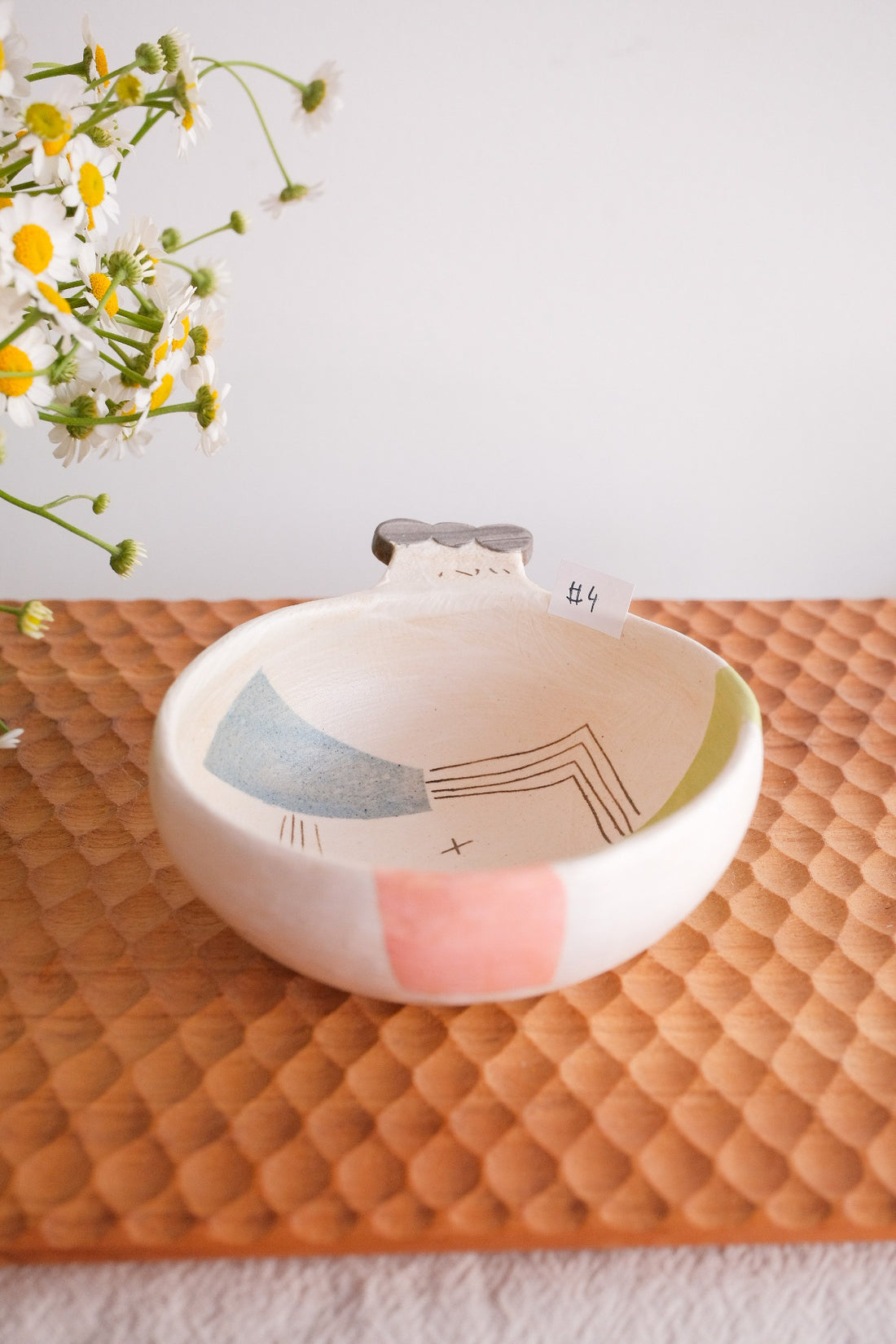 Hacorie 石丸和美 Bowl With Handle - Geometry HC05