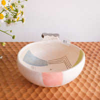 Hacorie 石丸和美 Bowl With Handle - Geometry HC05