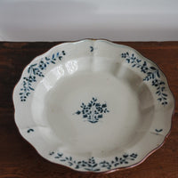 Kazuaki Shimura 志村和晃- Sometsuke Floral Rim 7.5" Plate KAS01