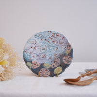 Hamasaka Naoko 浜坂尚子  Hand Painted Saucer - HN01 #1