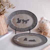 Ayane Hamada 濱田綾音Animal Oval Plate AY15