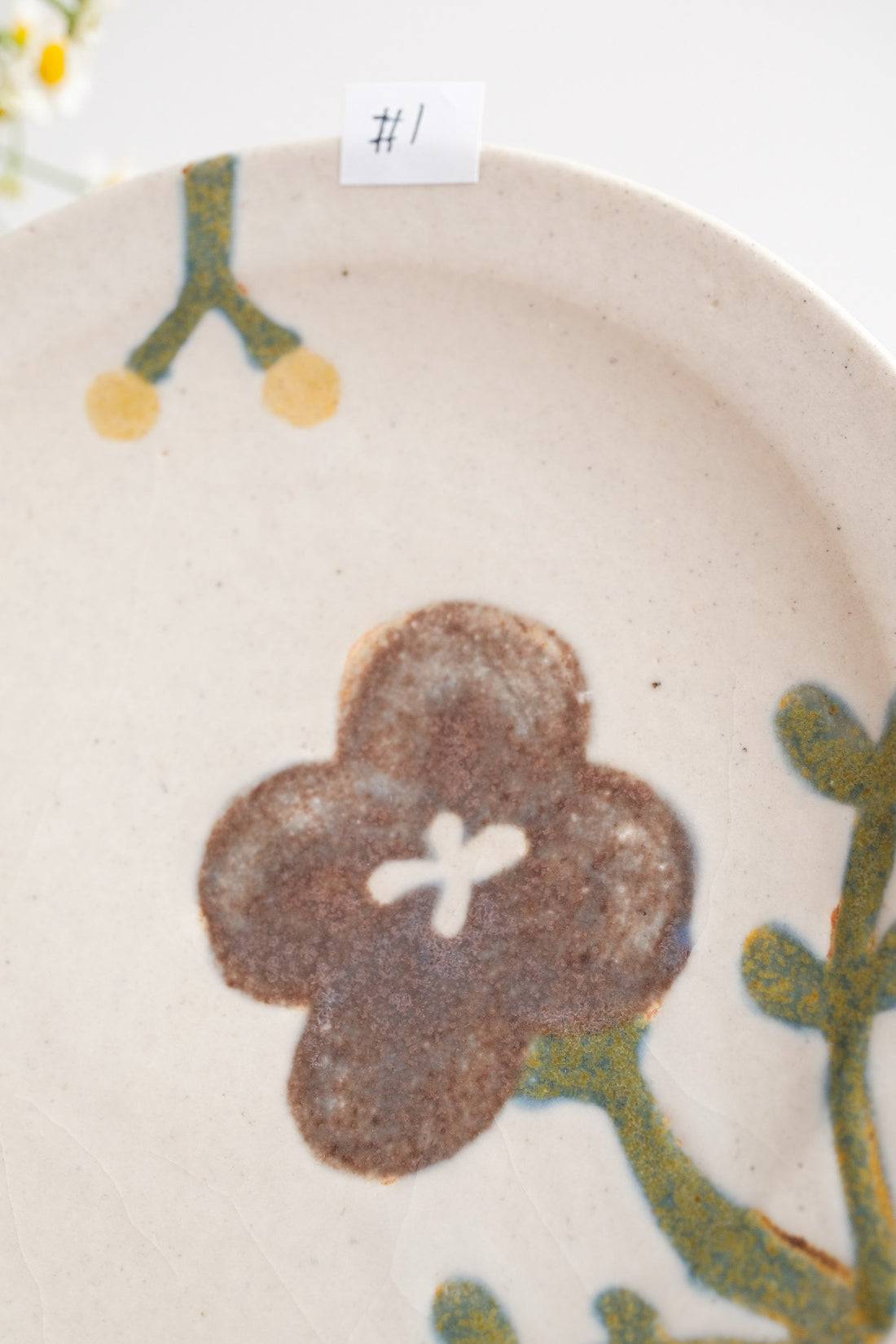 Makiko Okizawa 冲澤真纪子- 15cm Flower Plate MA05