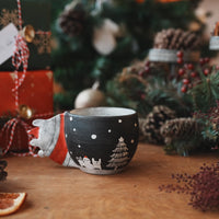 Fumiko Tsuchihashi 土橋文子 - Christmas Mug FT22