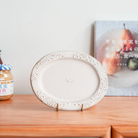 Satomi Motohashi 本橋里美 Oval Plate SM08