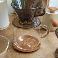 KINTO SCS Plastic Brewer Clear Grey