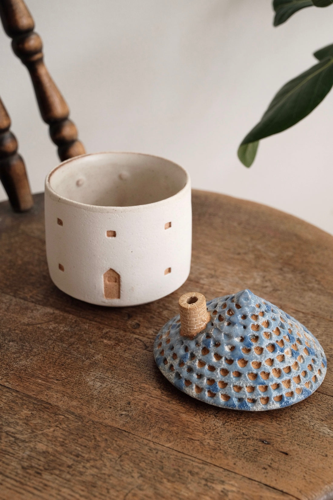 Forest Seed Pottery Ceramic Clay House Tea Cup small