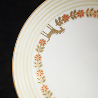 Natsumi Iino 飯野夏實 Gold Decor Small Plate - Horse NI005a