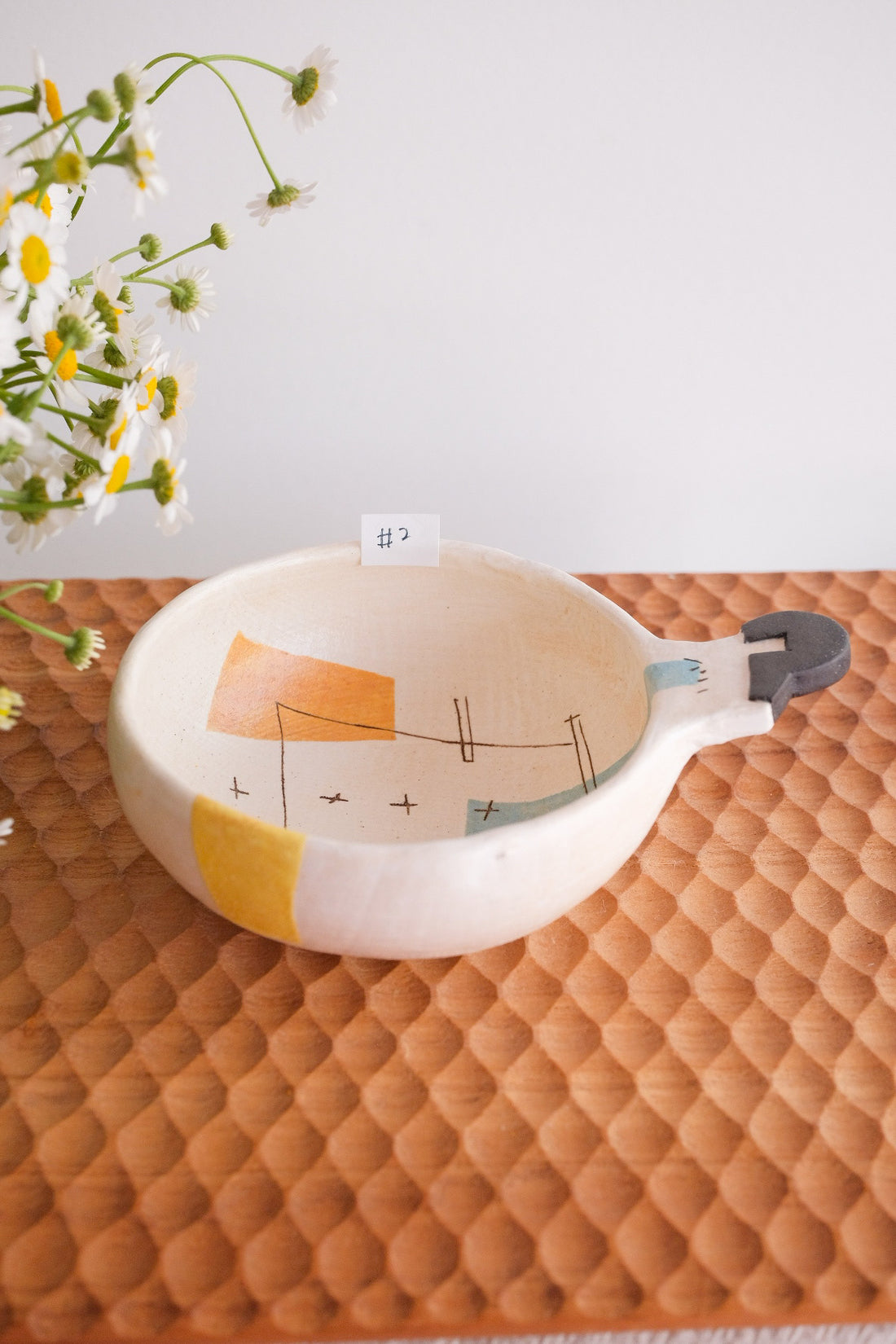 Hacorie 石丸和美 Bowl With Handle - Geometry HC05