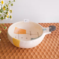 Hacorie 石丸和美 Bowl With Handle - Geometry HC05