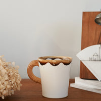 TAMA10- Cookie Handle Mug - White & Churros TA15