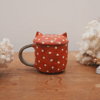 Fumiko Tsuchihashi 土橋文子 - Mug with Lid FT10 #6