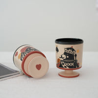 Shirogarasu Studio Poker Black Goblet