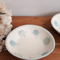 Zing Studio Hand-made Round Plate - Tiny Face