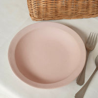 Mashiko Pottery Yoshizawa Pink Deep Plate