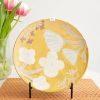 Makiko Okizawa 冲澤真纪子- 21cm Flower Plate MA08