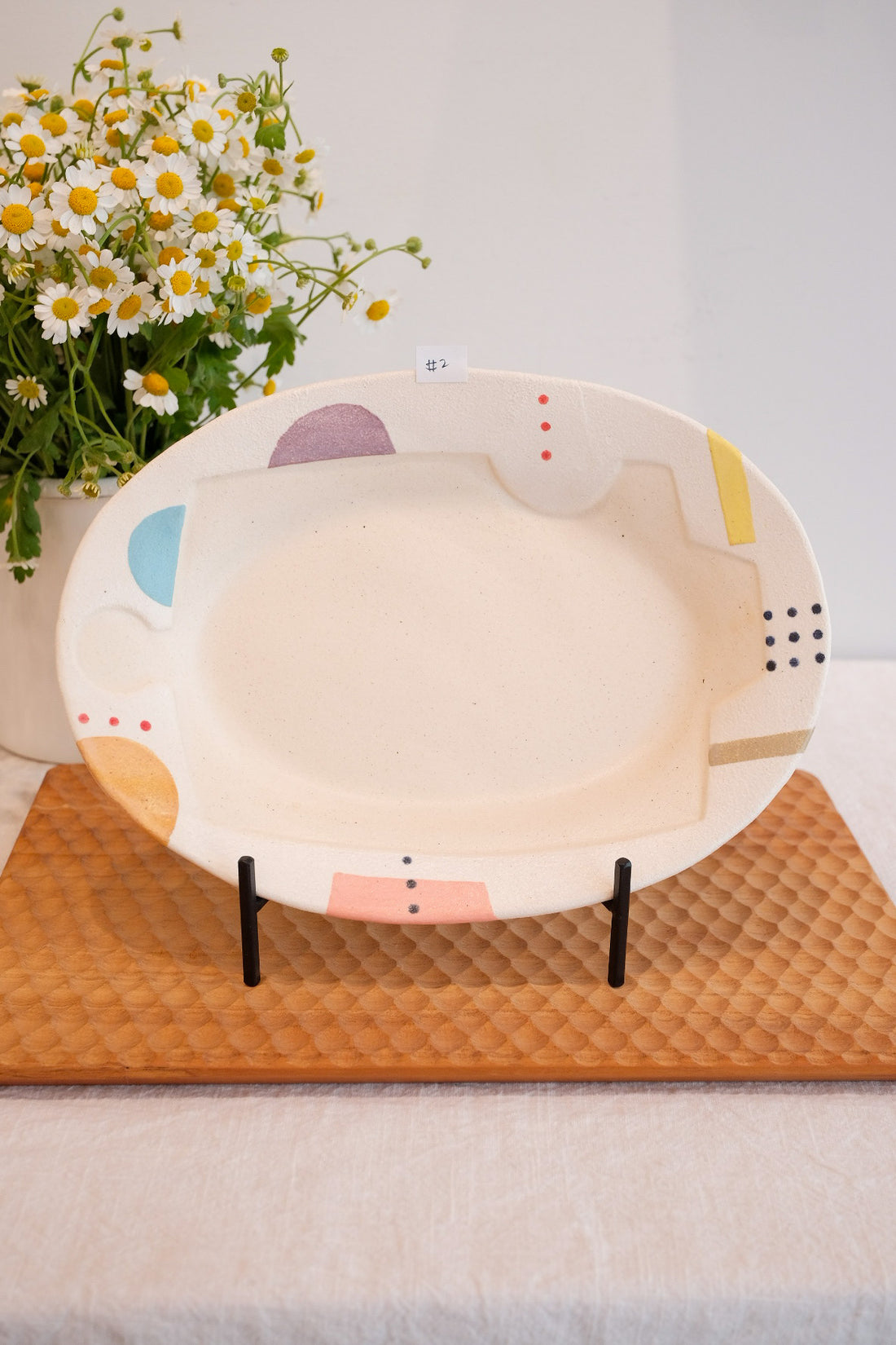 Hacorie 石丸和美 Oval Plate - Geometry HC07