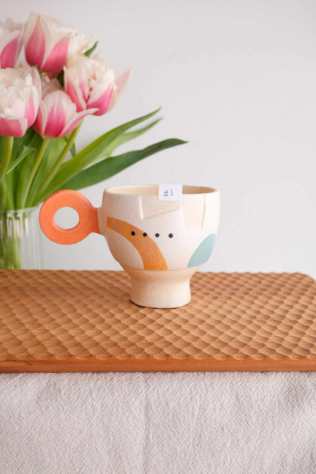 Hacorie 石丸和美 Footed Mug - Geometry HC04