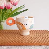 Hacorie 石丸和美 Footed Mug - Geometry HC04