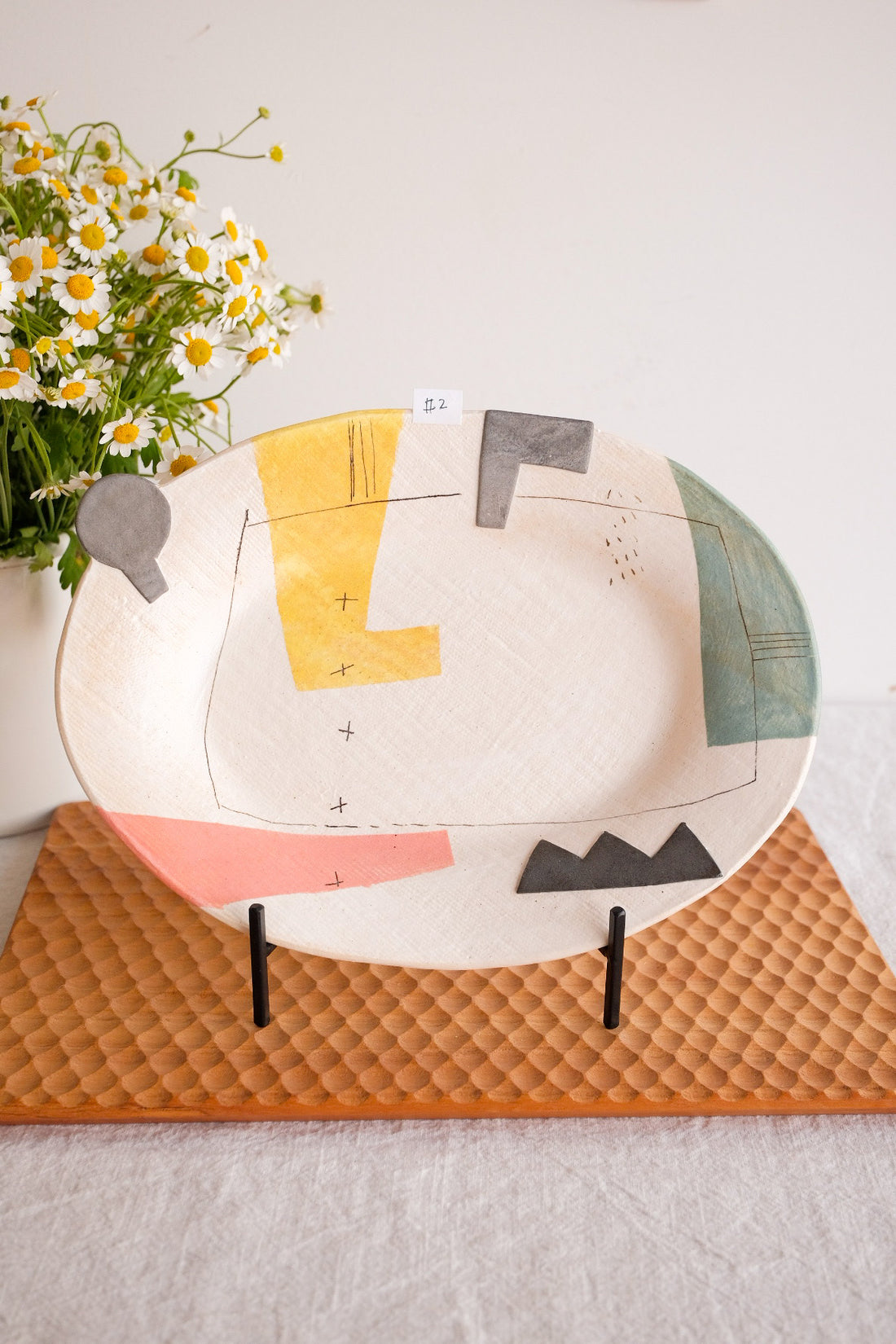 Hacorie 石丸和美 Oval Plate - Irregular Shape HC08