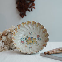TATA Pottery Studio 田中大輝 & 田边桂- Slip Round Bowl TP15 #2
