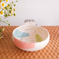 Hacorie 石丸和美 Bowl With Handle - Geometry HC05