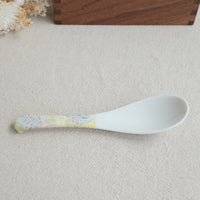 Japanese Ceramic Soup Spoon