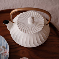 IWACHU Iron Teapot - White Gold