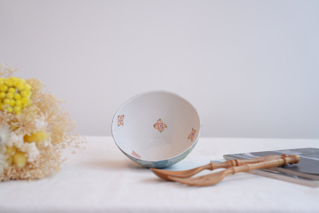 Hamasaka Naoko 浜坂尚子  Hand Painted Bowl - HN03 #1