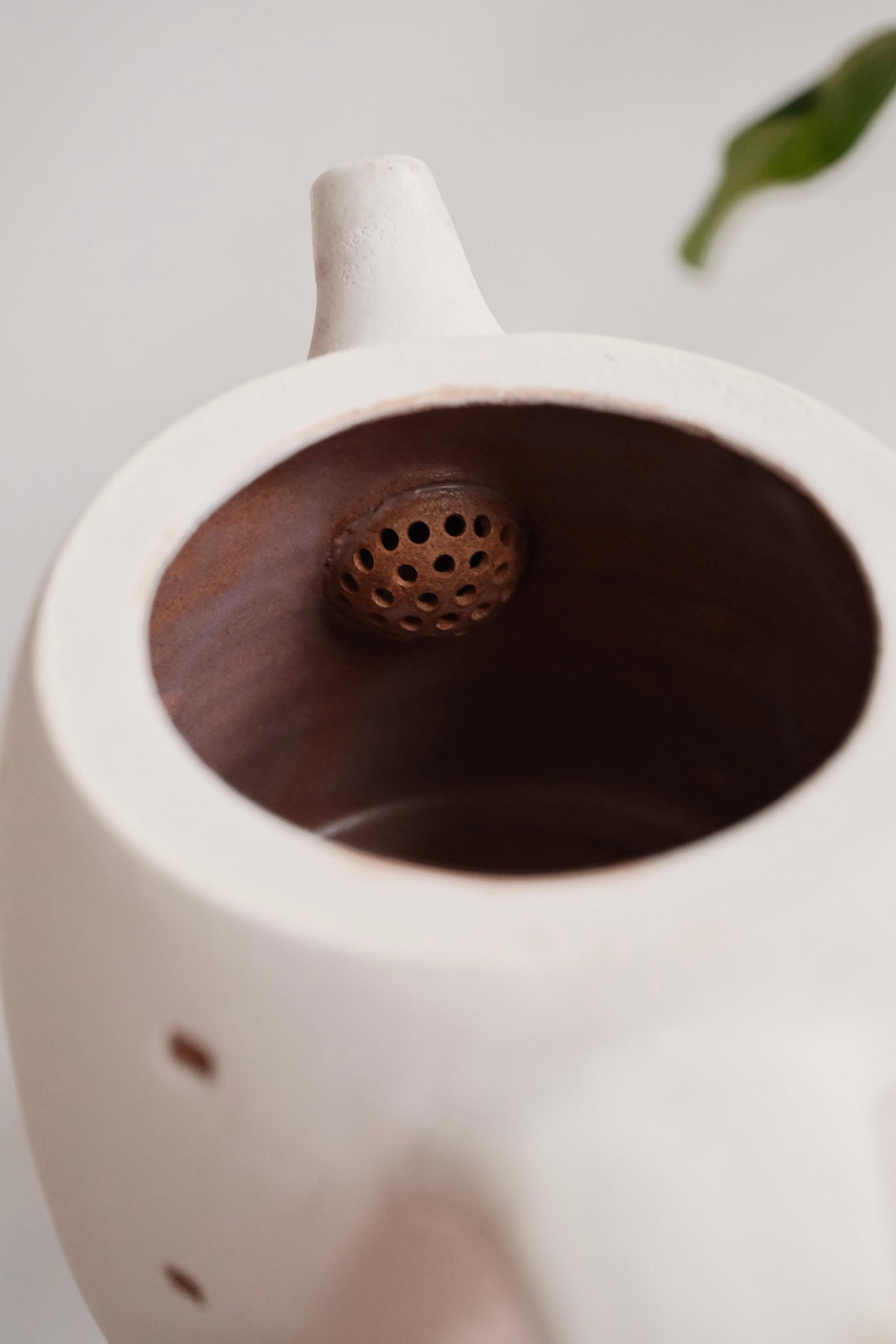 Forest Seed Pottery Ceramic Clay House Tea Pot