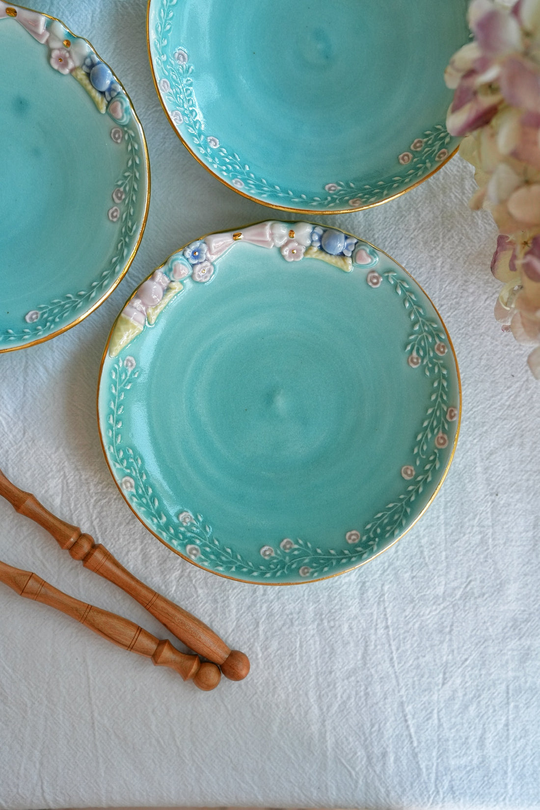 Kimiko Yamamoto 山本貴美子 - 14.5cm Round Plate KY05