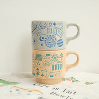 Decole Handmade Cat Mug