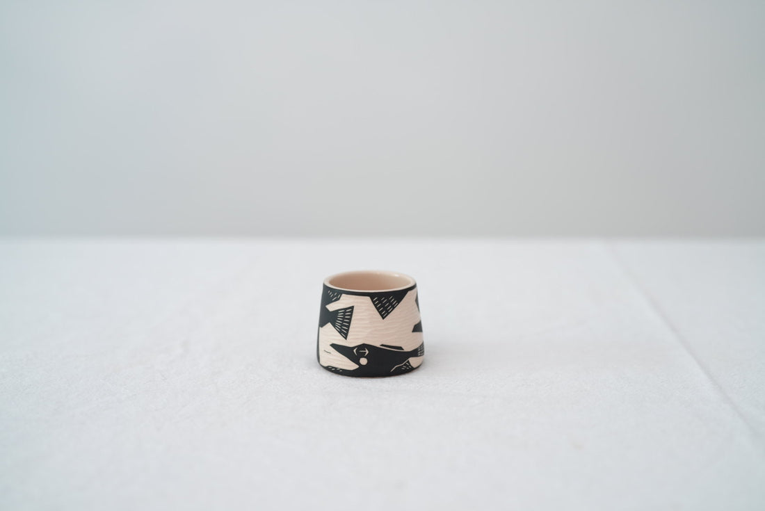 Shirogarasu Studio Bird Espresso Cup
