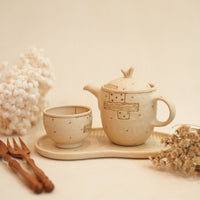 Chiho Yoshida 穗屋工房 Tea Pot - Line & Stars CY17