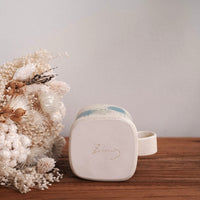 Zing Studio Hand-made Small Square Mug - Blue