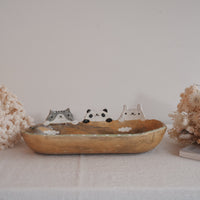 Fumiko Tsuchihashi 土橋文子 - Large Oval Deep Plate FT20 #1