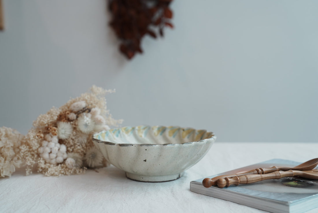 TATA Pottery Studio 田中大輝 & 田边桂- Slip Round Bowl TP15 #1