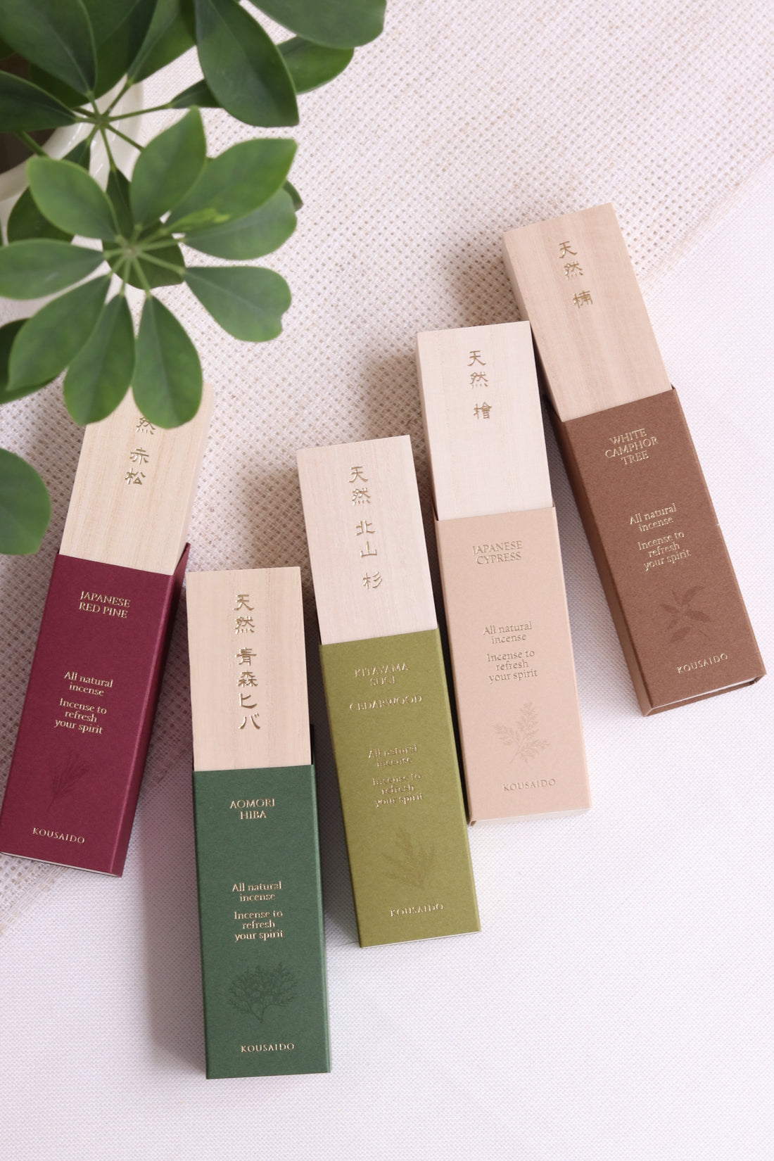 Incense Kousaido Incense Sticks - Natural Collection